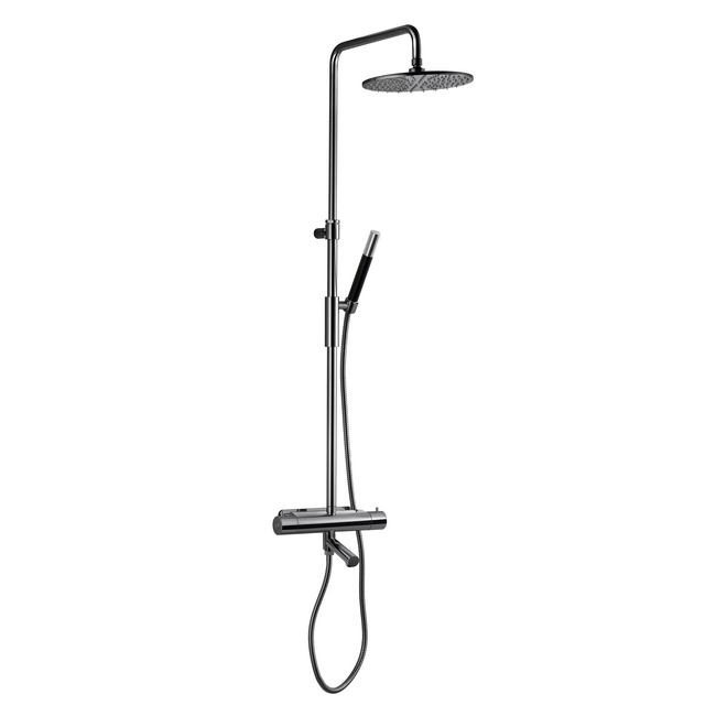 TAKDUSCH TVM2200-160 TERMOSTAT C/C160MM BLACK CHROM | Beijerbygg Byggmaterial